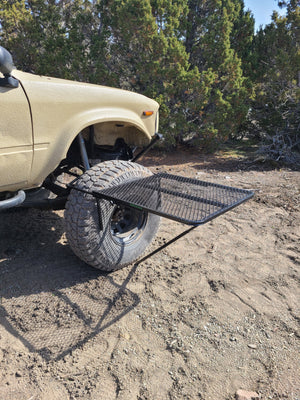 Aluminum Camping Tire Table - Larger