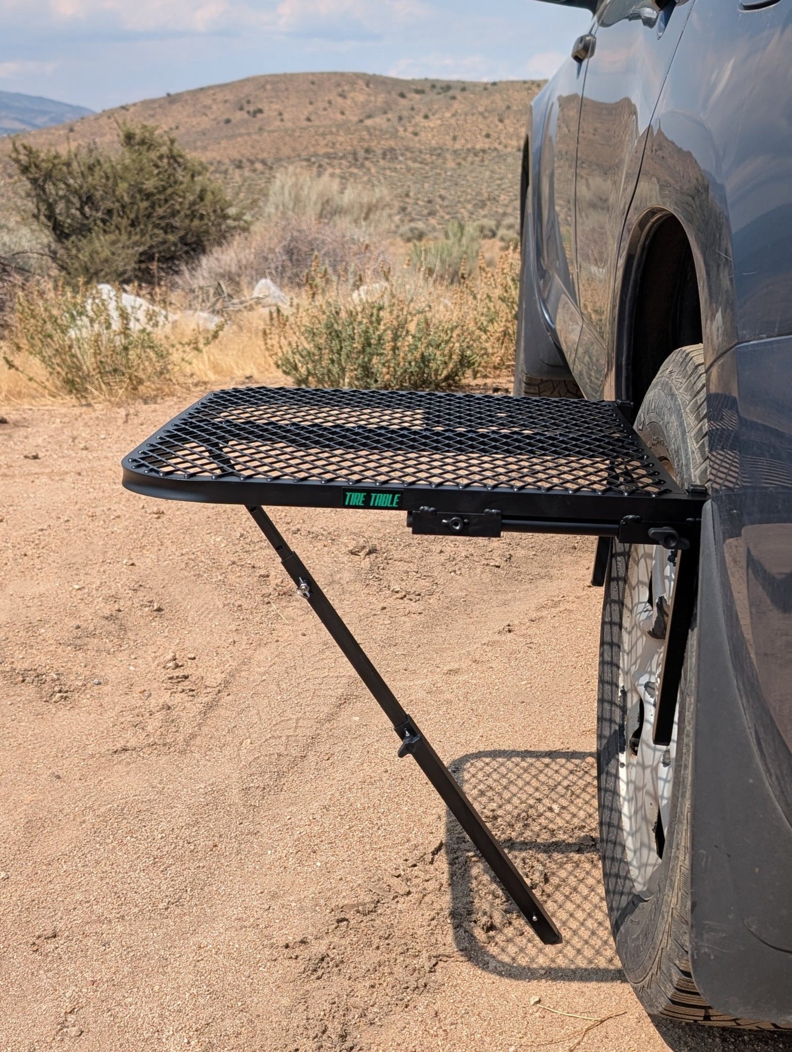 Aluminum Camping Tire Table - Small